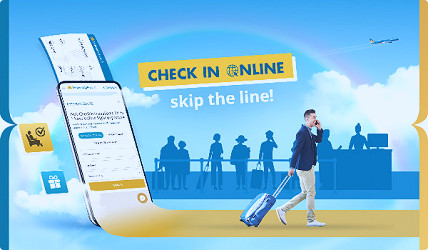 CHECK IN ONLINE, SKIP THE LINE!